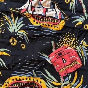 Trashy Diva Black Pirate Treasure Scarf